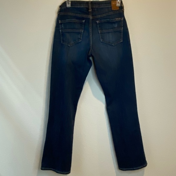 Vintage DEAR John Dark Denim Jeans Bootcut size 7 Y2K Streetwear 2000’s Low Rise - Picture 3 of 9